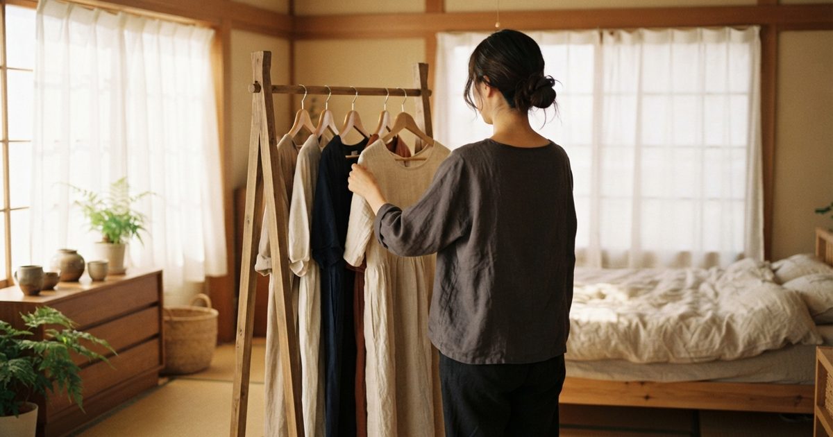 施術前の服装選びとゆったりした日常着